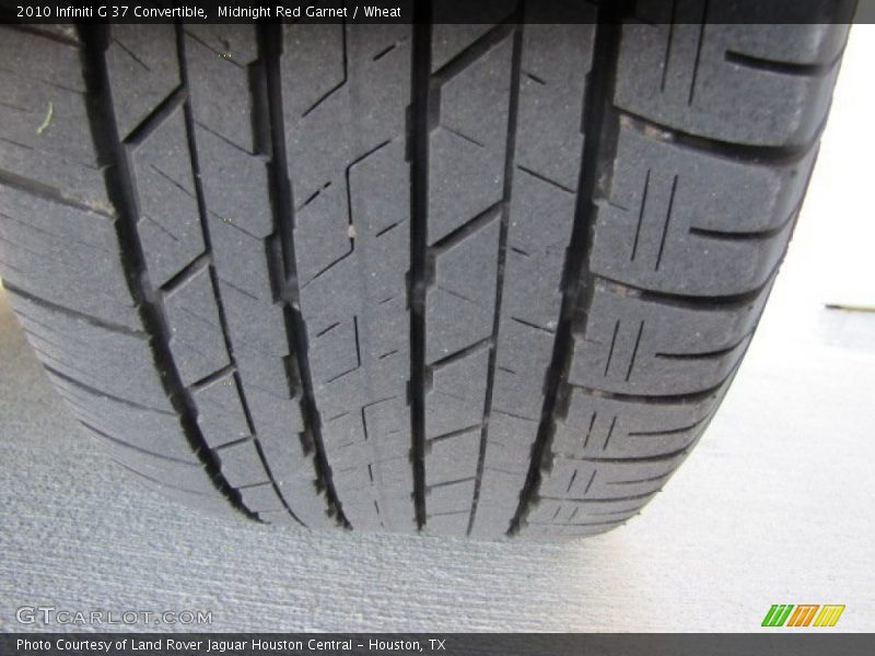 Midnight Red Garnet / Wheat 2010 Infiniti G 37 Convertible