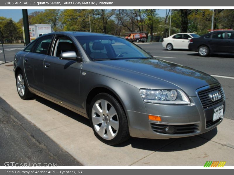 Atlas Grey Metallic / Platinum 2006 Audi A6 3.2 quattro Sedan