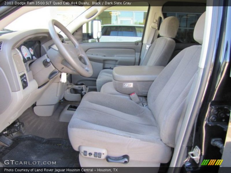  2003 Ram 3500 SLT Quad Cab 4x4 Dually Dark Slate Gray Interior