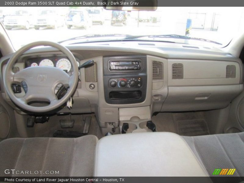 Dashboard of 2003 Ram 3500 SLT Quad Cab 4x4 Dually