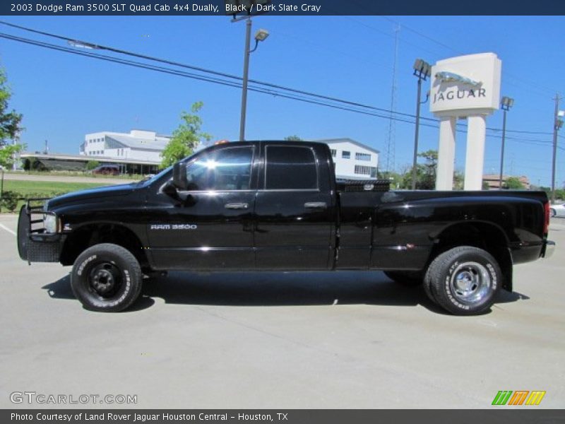 Black / Dark Slate Gray 2003 Dodge Ram 3500 SLT Quad Cab 4x4 Dually