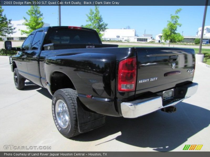 Black / Dark Slate Gray 2003 Dodge Ram 3500 SLT Quad Cab 4x4 Dually