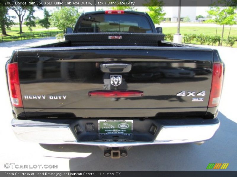 Black / Dark Slate Gray 2003 Dodge Ram 3500 SLT Quad Cab 4x4 Dually