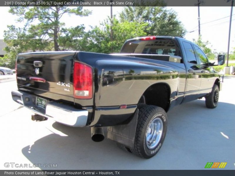 Black / Dark Slate Gray 2003 Dodge Ram 3500 SLT Quad Cab 4x4 Dually
