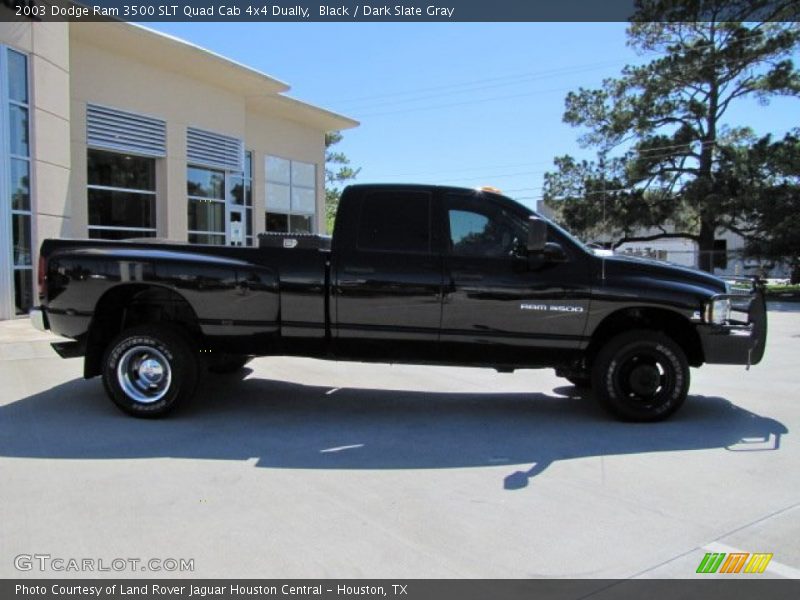 Black / Dark Slate Gray 2003 Dodge Ram 3500 SLT Quad Cab 4x4 Dually