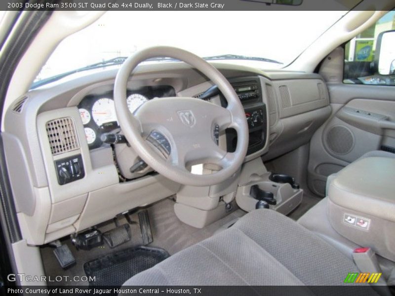Black / Dark Slate Gray 2003 Dodge Ram 3500 SLT Quad Cab 4x4 Dually