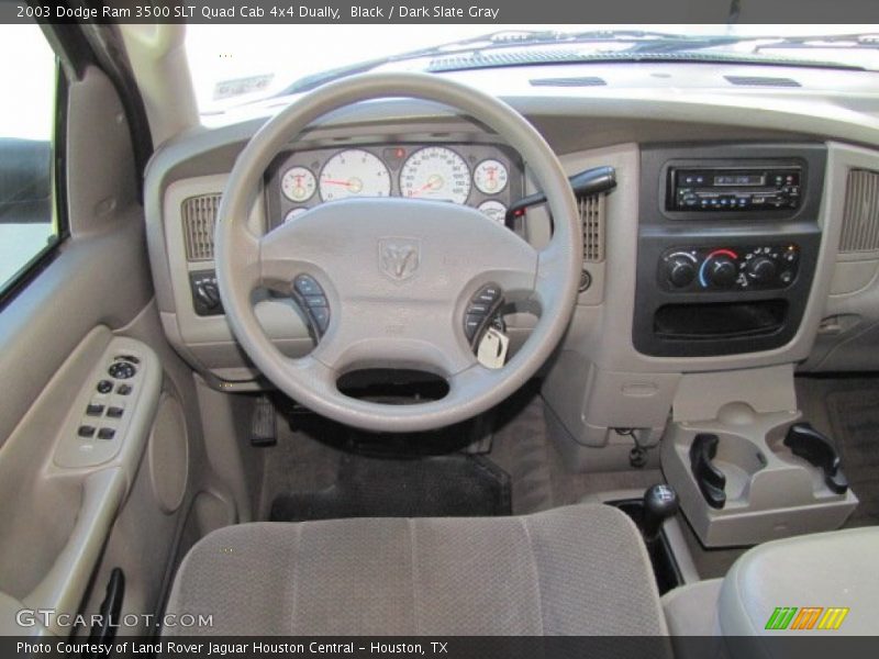 Black / Dark Slate Gray 2003 Dodge Ram 3500 SLT Quad Cab 4x4 Dually