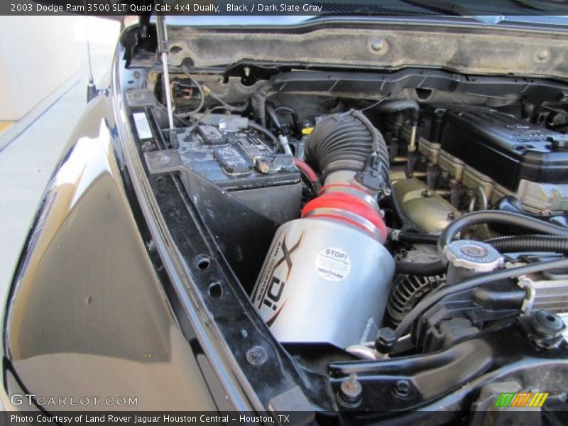Black / Dark Slate Gray 2003 Dodge Ram 3500 SLT Quad Cab 4x4 Dually