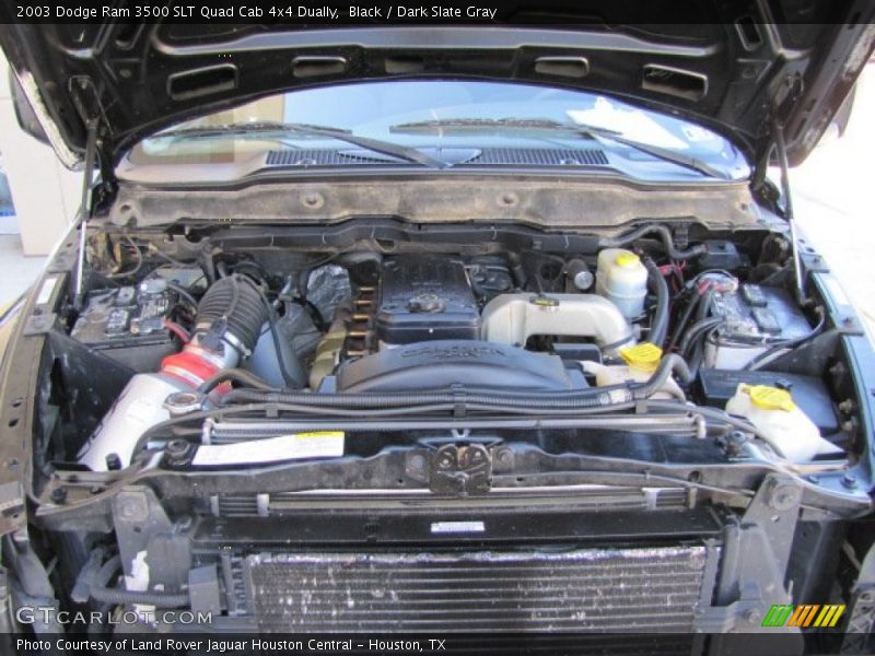 Black / Dark Slate Gray 2003 Dodge Ram 3500 SLT Quad Cab 4x4 Dually