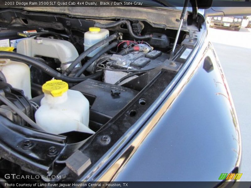 Black / Dark Slate Gray 2003 Dodge Ram 3500 SLT Quad Cab 4x4 Dually
