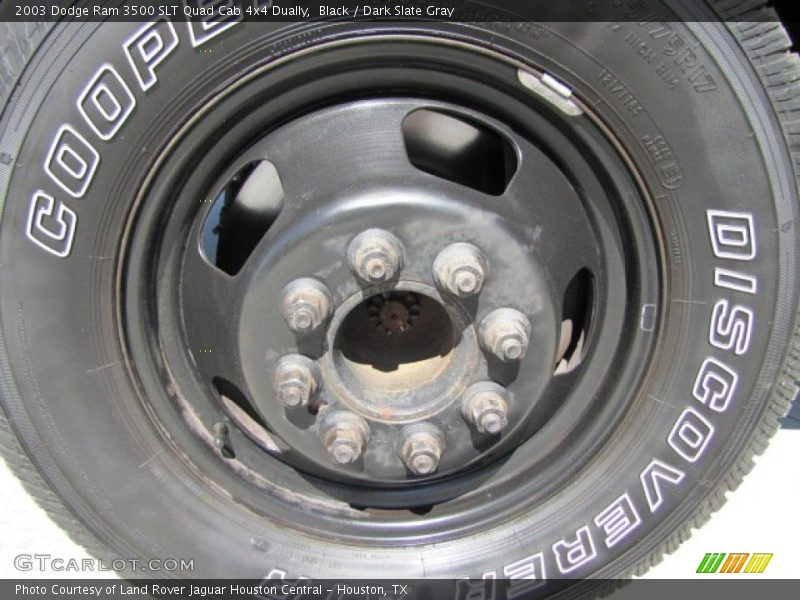 Black / Dark Slate Gray 2003 Dodge Ram 3500 SLT Quad Cab 4x4 Dually