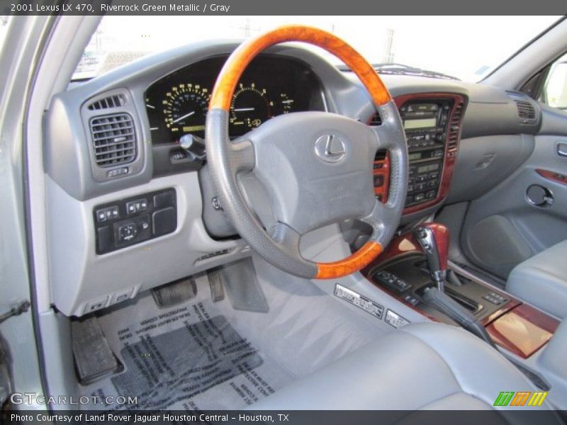  2001 LX 470 Gray Interior