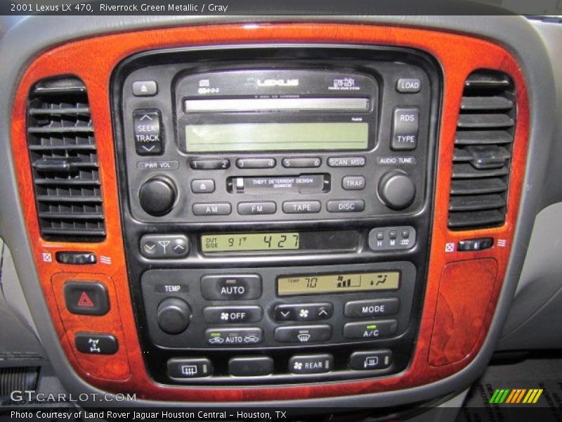Controls of 2001 LX 470