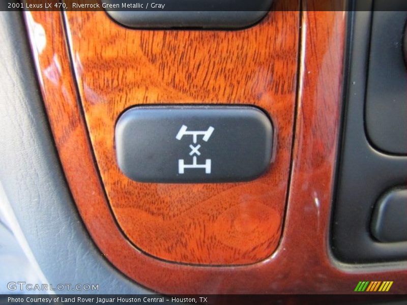 Riverrock Green Metallic / Gray 2001 Lexus LX 470