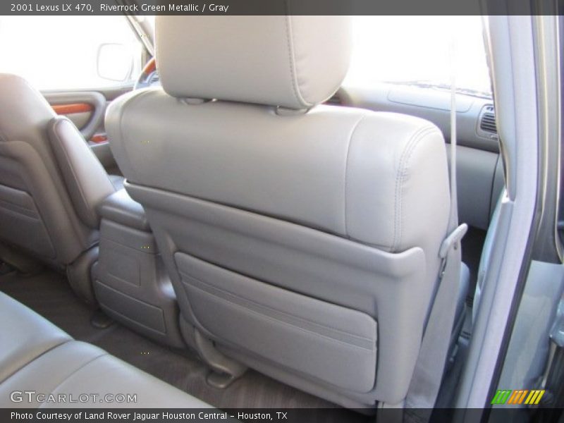 Riverrock Green Metallic / Gray 2001 Lexus LX 470