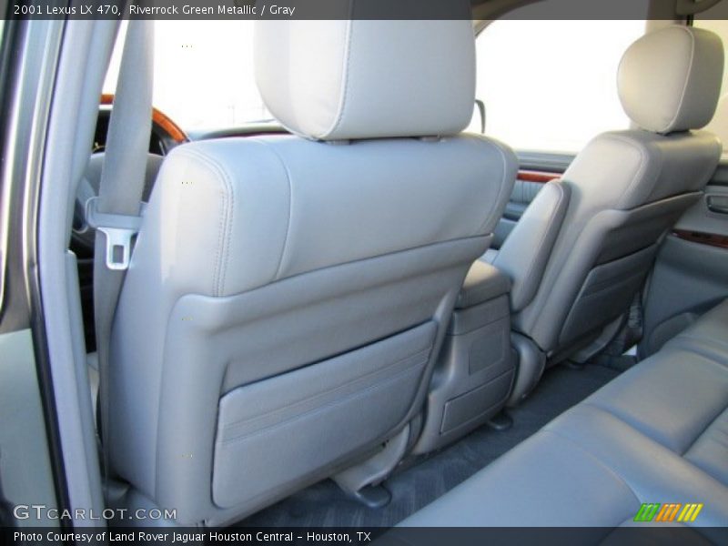Riverrock Green Metallic / Gray 2001 Lexus LX 470