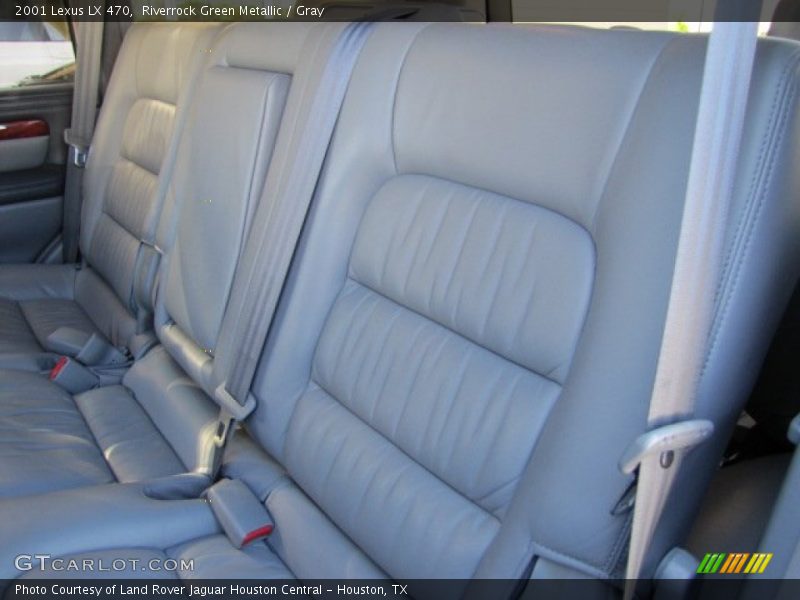 Riverrock Green Metallic / Gray 2001 Lexus LX 470