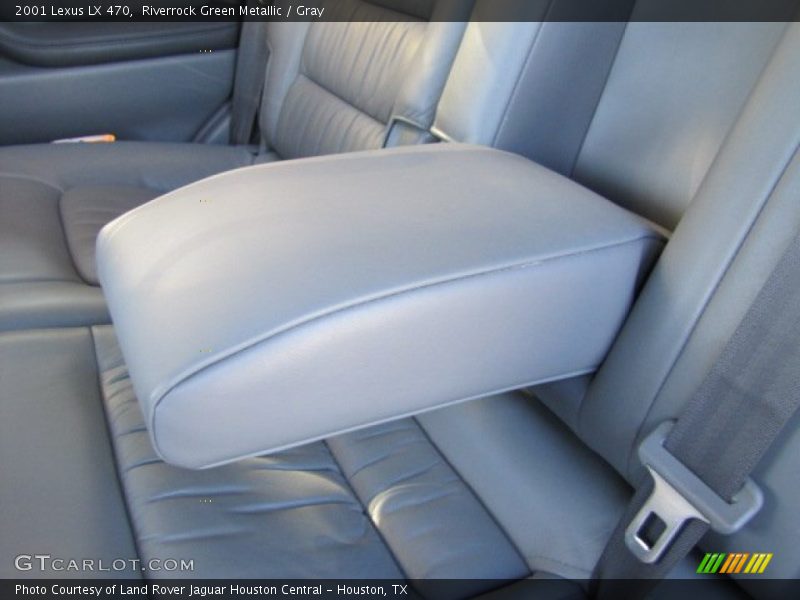 Riverrock Green Metallic / Gray 2001 Lexus LX 470