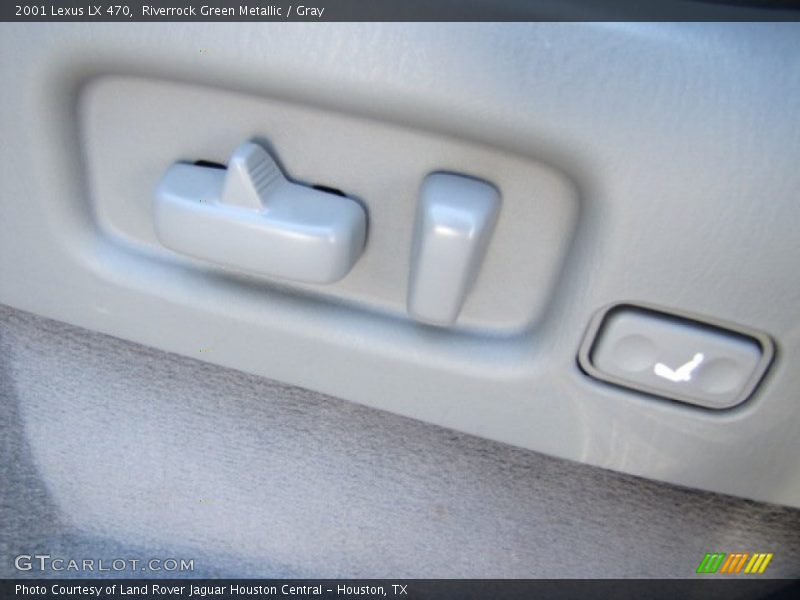 Riverrock Green Metallic / Gray 2001 Lexus LX 470