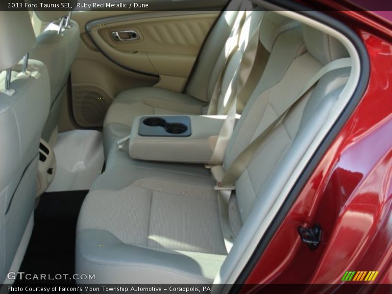 Ruby Red Metallic / Dune 2013 Ford Taurus SEL