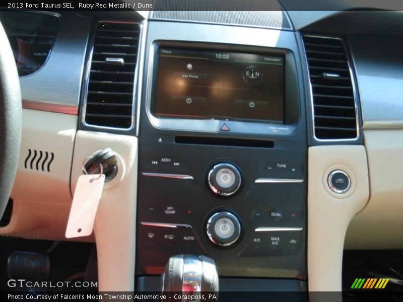 Ruby Red Metallic / Dune 2013 Ford Taurus SEL