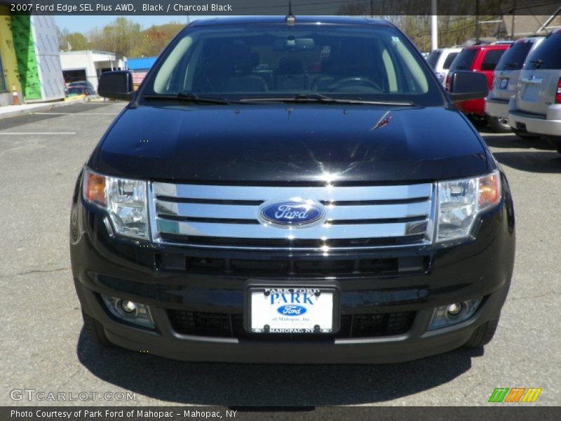 Black / Charcoal Black 2007 Ford Edge SEL Plus AWD