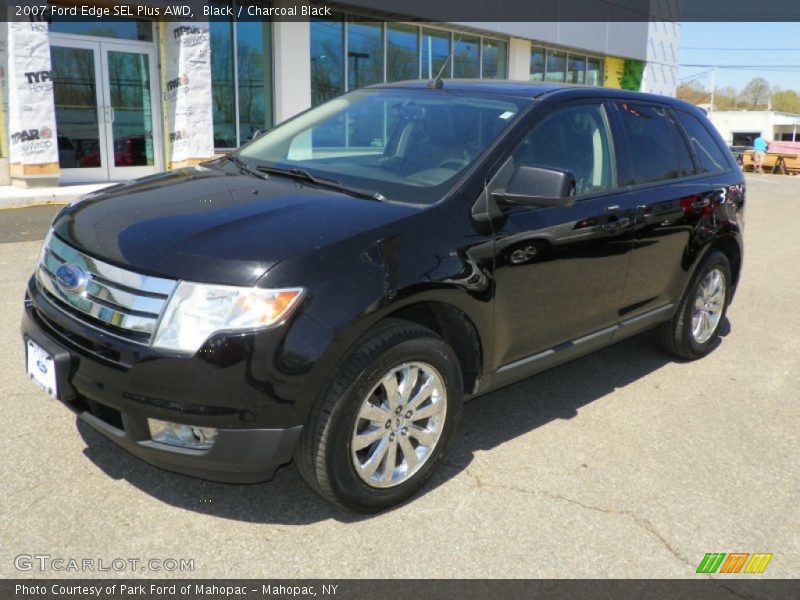 Black / Charcoal Black 2007 Ford Edge SEL Plus AWD