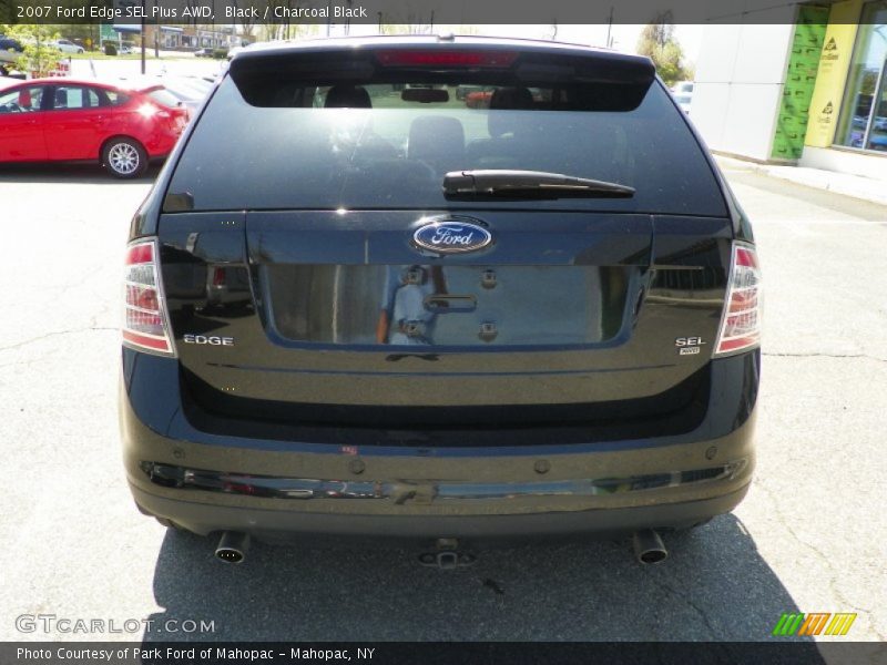 Black / Charcoal Black 2007 Ford Edge SEL Plus AWD