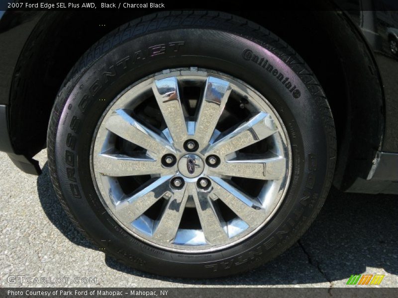 Black / Charcoal Black 2007 Ford Edge SEL Plus AWD