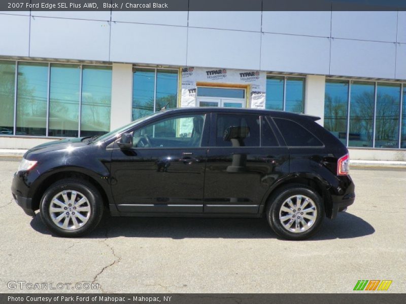 Black / Charcoal Black 2007 Ford Edge SEL Plus AWD