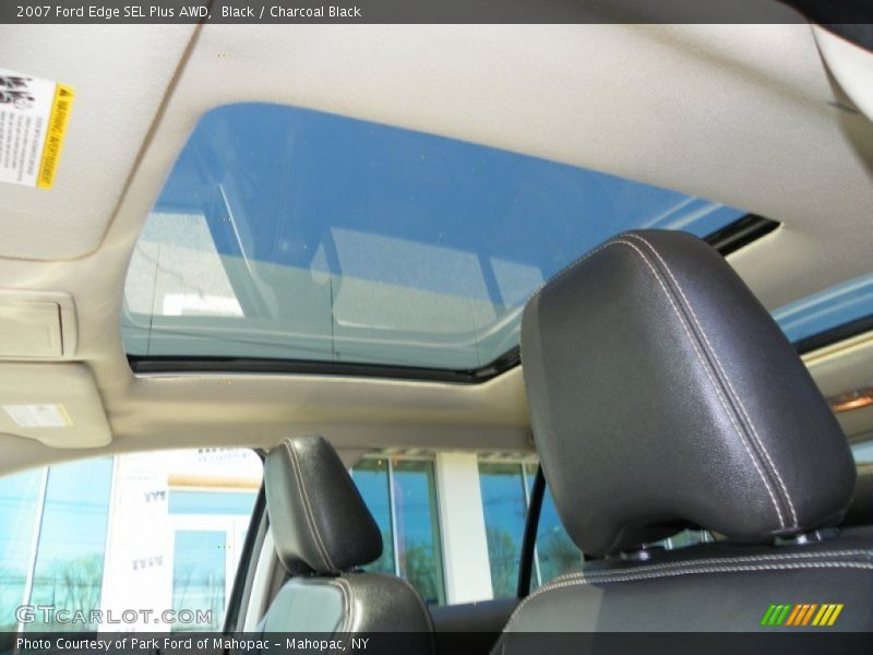 Black / Charcoal Black 2007 Ford Edge SEL Plus AWD
