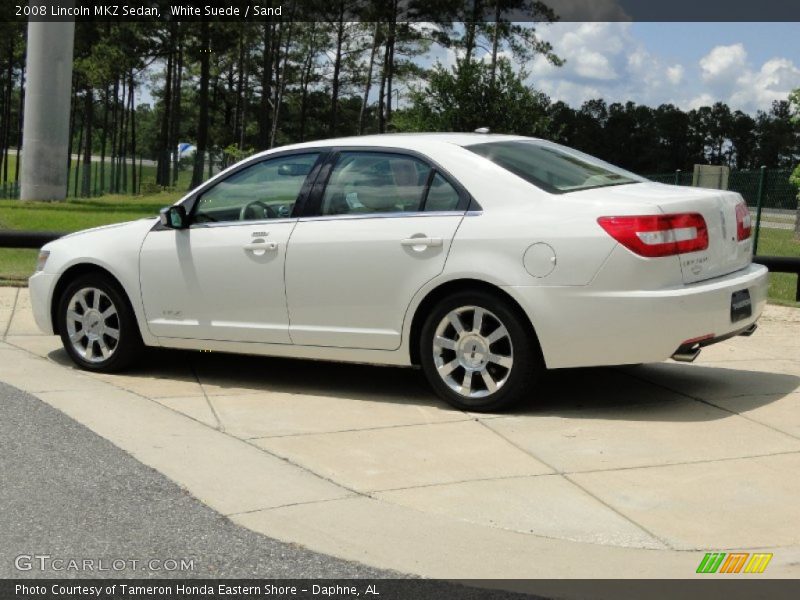 White Suede / Sand 2008 Lincoln MKZ Sedan