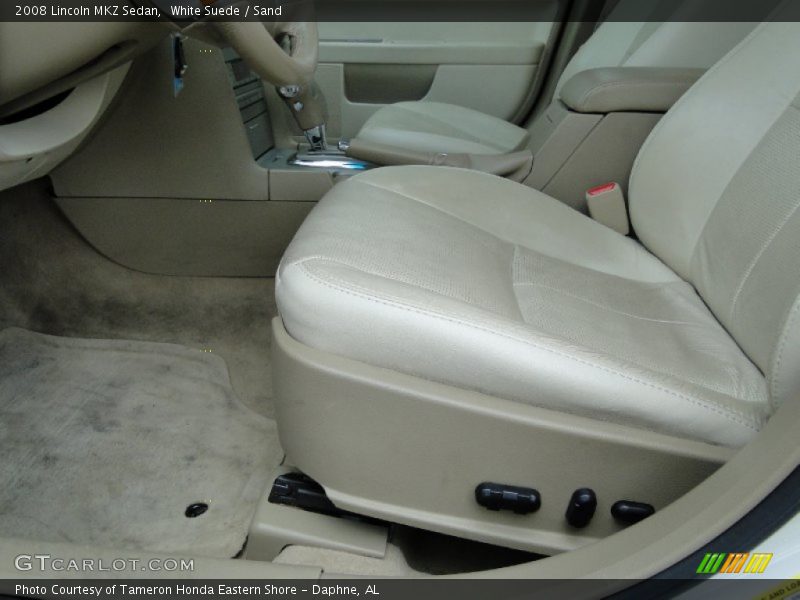 White Suede / Sand 2008 Lincoln MKZ Sedan