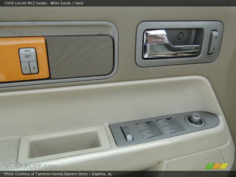 White Suede / Sand 2008 Lincoln MKZ Sedan