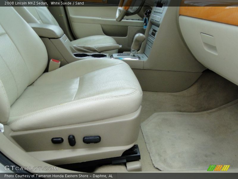 White Suede / Sand 2008 Lincoln MKZ Sedan