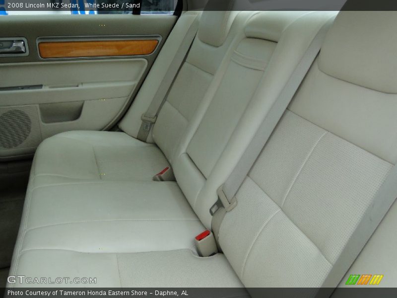 White Suede / Sand 2008 Lincoln MKZ Sedan