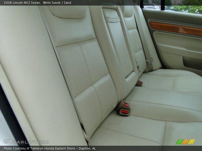 White Suede / Sand 2008 Lincoln MKZ Sedan