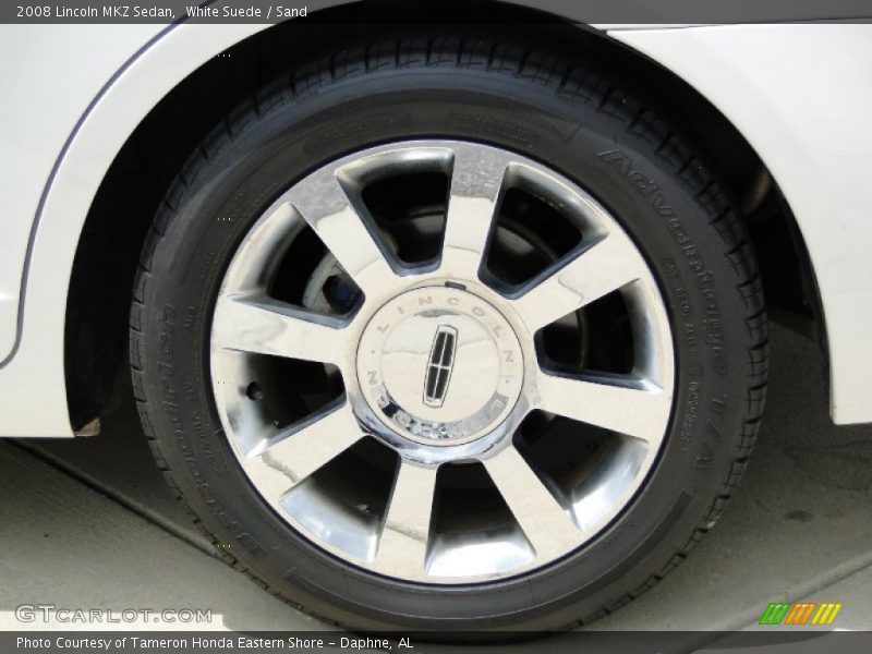 White Suede / Sand 2008 Lincoln MKZ Sedan