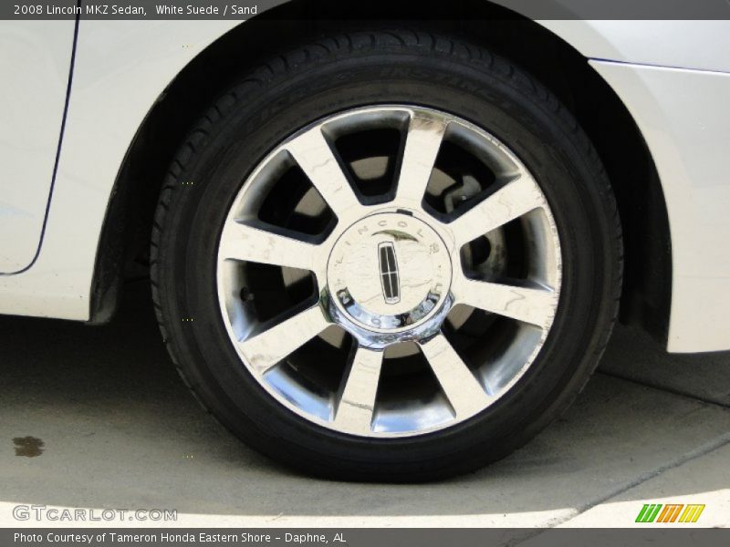 White Suede / Sand 2008 Lincoln MKZ Sedan