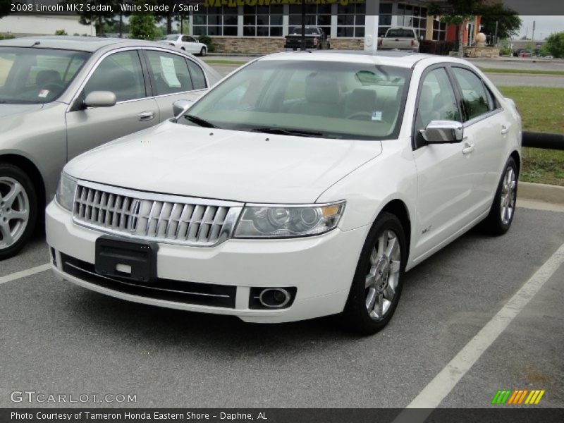 White Suede / Sand 2008 Lincoln MKZ Sedan