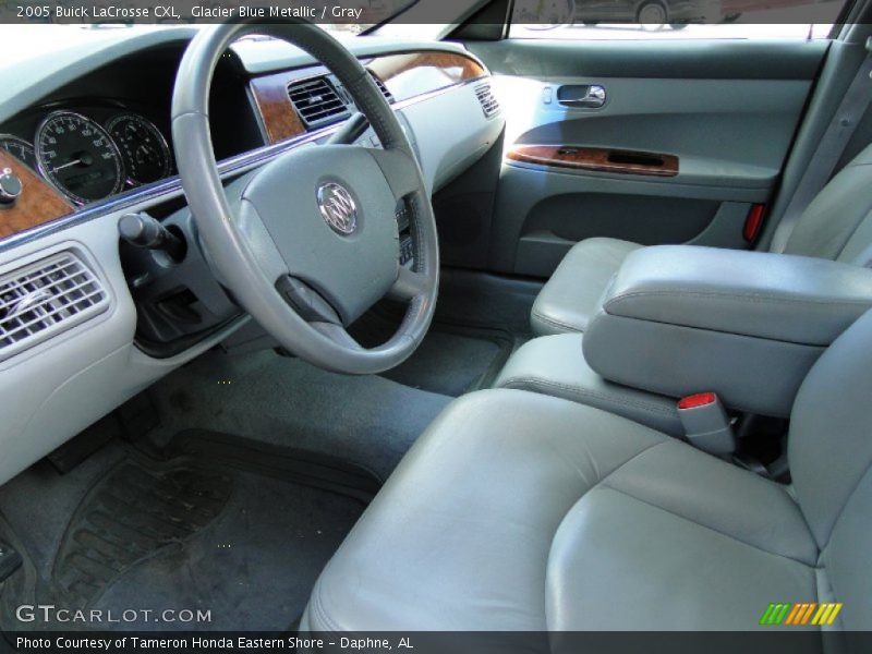 Glacier Blue Metallic / Gray 2005 Buick LaCrosse CXL