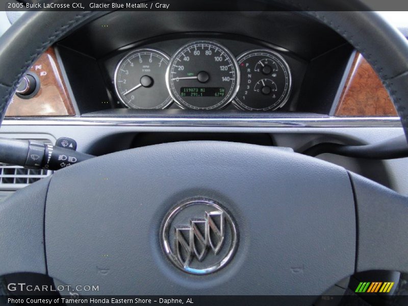 Glacier Blue Metallic / Gray 2005 Buick LaCrosse CXL