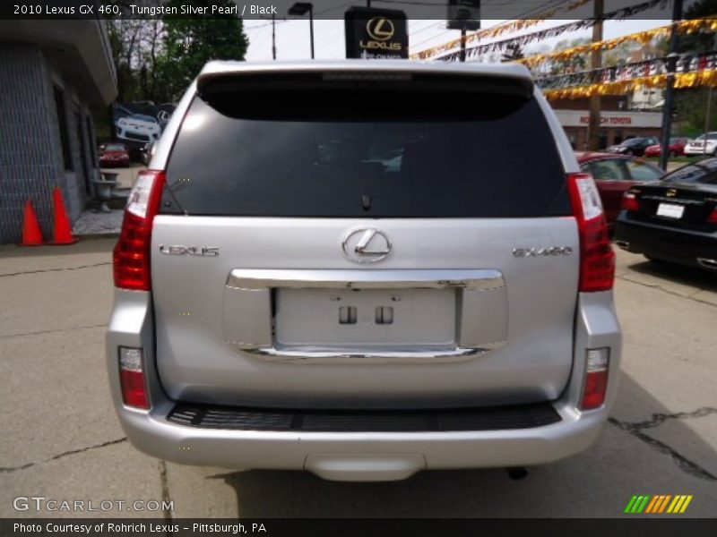 Tungsten Silver Pearl / Black 2010 Lexus GX 460