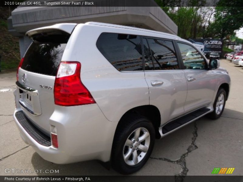 Tungsten Silver Pearl / Black 2010 Lexus GX 460
