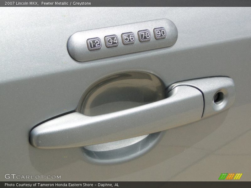 Pewter Metallic / Greystone 2007 Lincoln MKX