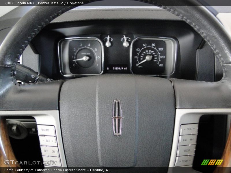 Pewter Metallic / Greystone 2007 Lincoln MKX