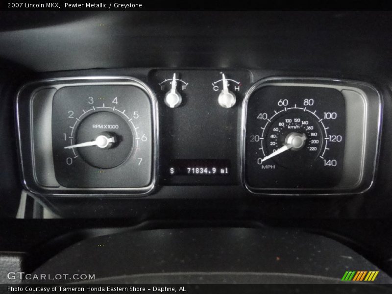 Pewter Metallic / Greystone 2007 Lincoln MKX
