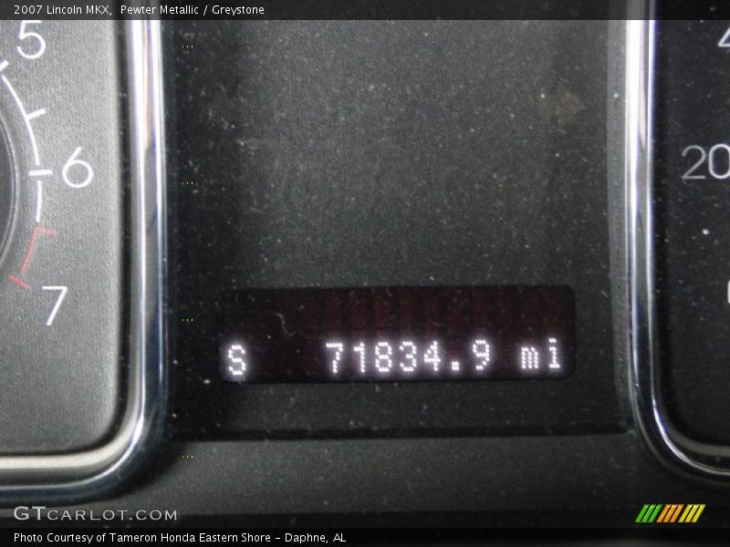 Pewter Metallic / Greystone 2007 Lincoln MKX