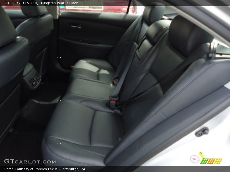 Tungsten Pearl / Black 2012 Lexus ES 350
