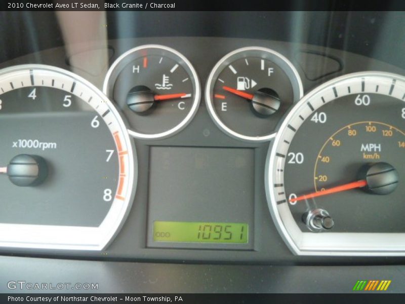 Black Granite / Charcoal 2010 Chevrolet Aveo LT Sedan